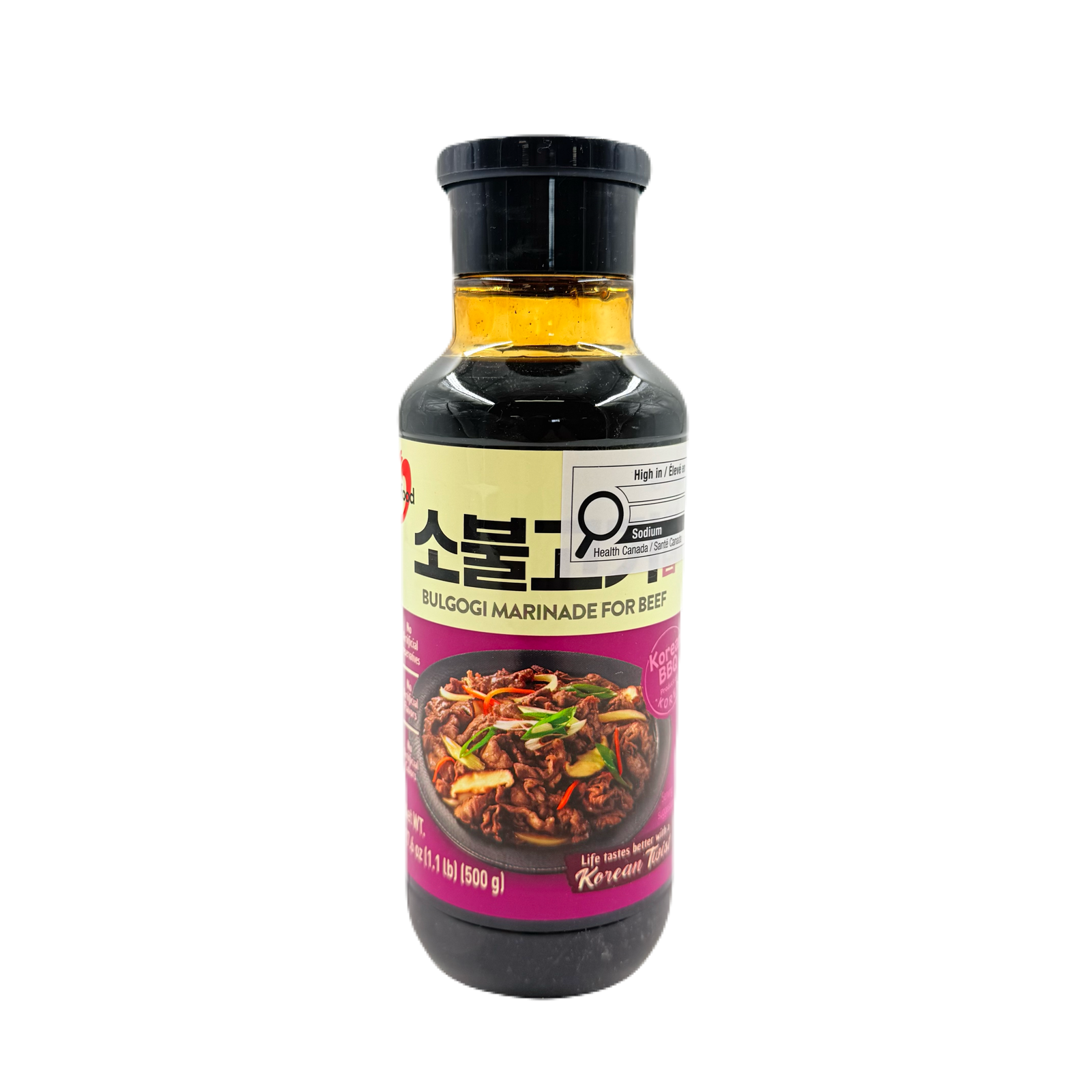 DS BULGOGI SAUCE (500G*15) 청정원 소 불고기 양념